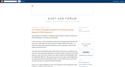 Desktop Screenshot of eastcsn.blogspot.com