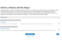 Tablet Screenshot of meritoymiseriadelrionegro.blogspot.com