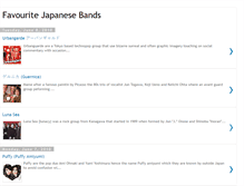 Tablet Screenshot of davejapanbands.blogspot.com
