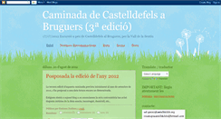 Desktop Screenshot of castelldefelsabruguers.blogspot.com