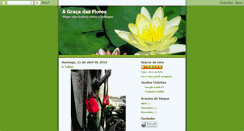 Desktop Screenshot of gracadasflores.blogspot.com