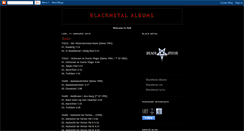 Desktop Screenshot of blackmetal-album.blogspot.com