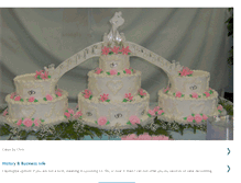 Tablet Screenshot of cakesbychris.blogspot.com