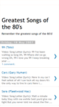 Mobile Screenshot of greatest80.blogspot.com