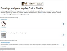 Tablet Screenshot of corinasonart.blogspot.com