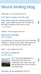 Mobile Screenshot of nicosbirdingblog.blogspot.com