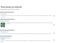 Tablet Screenshot of lavoro-casa-internet.blogspot.com