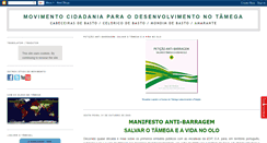 Desktop Screenshot of cidadaniaparaodesenvolvimentonotamega.blogspot.com