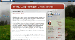 Desktop Screenshot of experiencingspain.blogspot.com