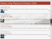 Tablet Screenshot of experiencingspain.blogspot.com