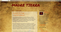 Desktop Screenshot of programamadretierra.blogspot.com