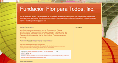 Desktop Screenshot of fundacionflorparatodos.blogspot.com