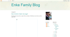 Desktop Screenshot of enkefamily.blogspot.com