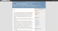 Desktop Screenshot of elmejordeloeste.blogspot.com