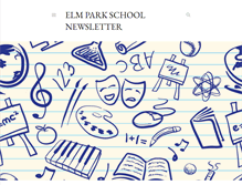 Tablet Screenshot of elmparkschool.blogspot.com