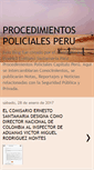 Mobile Screenshot of procedimientospolicialesperu.blogspot.com