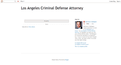 Desktop Screenshot of criminaldefenselosangeles.blogspot.com