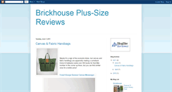 Desktop Screenshot of brickhousereviews.blogspot.com