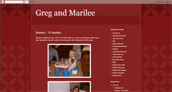 Desktop Screenshot of gregandmarilee.blogspot.com