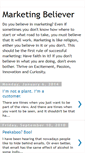 Mobile Screenshot of marketingbeliever.blogspot.com