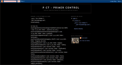 Desktop Screenshot of primercontrol.blogspot.com