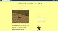 Desktop Screenshot of lagodekhi-national-park.blogspot.com