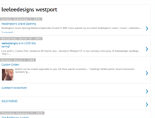 Tablet Screenshot of leeleedesigns.blogspot.com