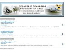 Tablet Screenshot of debatesedevaneios.blogspot.com