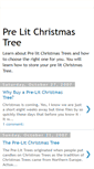 Mobile Screenshot of prelit-christmastree.blogspot.com
