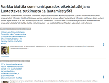 Tablet Screenshot of markkumattila.blogspot.com