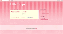 Desktop Screenshot of littletulips.blogspot.com