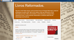 Desktop Screenshot of livrosreformados.blogspot.com