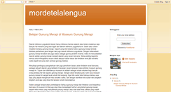 Desktop Screenshot of mordetelalengua.blogspot.com