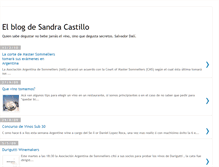 Tablet Screenshot of elblogdesandracastillo.blogspot.com