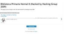 Tablet Screenshot of bibliotecanormal8.blogspot.com