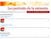 Tablet Screenshot of lesportraitsdelamemoire.blogspot.com