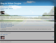 Tablet Screenshot of blogdowilliandouglas.blogspot.com