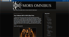 Desktop Screenshot of morsomnibus.blogspot.com