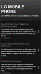 Mobile Screenshot of lgc2500.blogspot.com