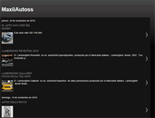 Tablet Screenshot of maxiiautoss.blogspot.com