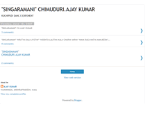 Tablet Screenshot of kuchipudi-ajaykumar.blogspot.com