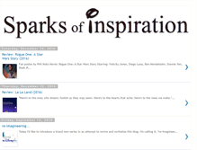 Tablet Screenshot of inspirationalsparks.blogspot.com