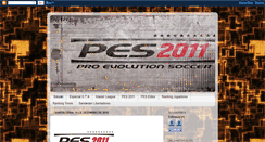 Desktop Screenshot of pes-edition.blogspot.com