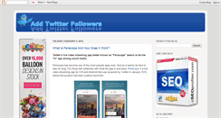 Desktop Screenshot of buyrealfollowersontwitter.blogspot.com