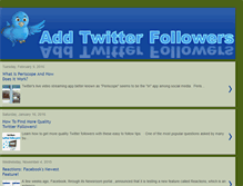 Tablet Screenshot of buyrealfollowersontwitter.blogspot.com