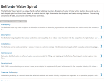 Tablet Screenshot of belfontewaterspiral.blogspot.com