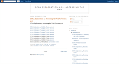 Desktop Screenshot of cisco-ccna-exploration4.blogspot.com