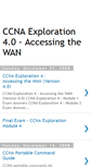 Mobile Screenshot of cisco-ccna-exploration4.blogspot.com