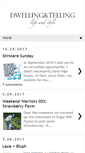 Mobile Screenshot of dwellingandtelling.blogspot.com