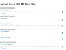 Tablet Screenshot of gatessamueledm310.blogspot.com